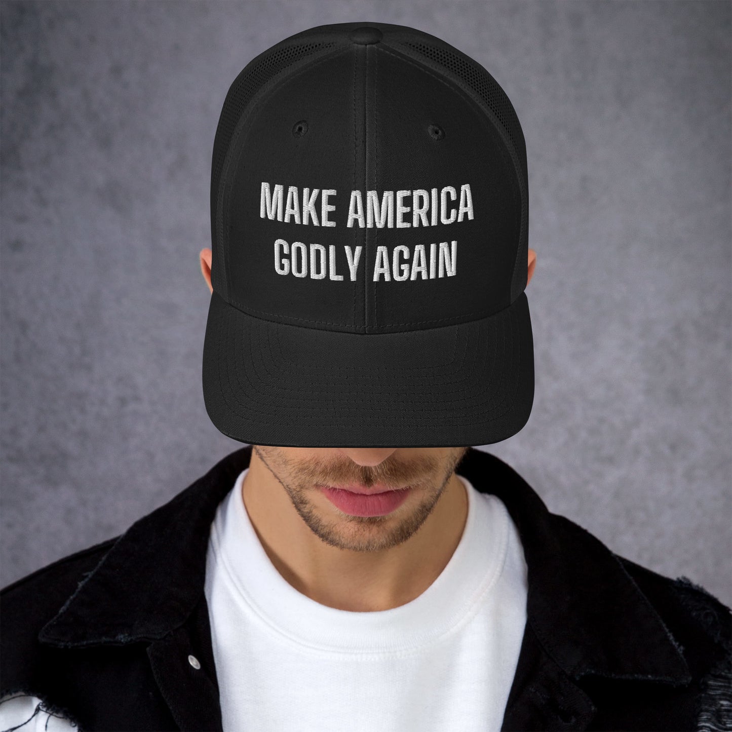Make America Godly Again Trucker Cap