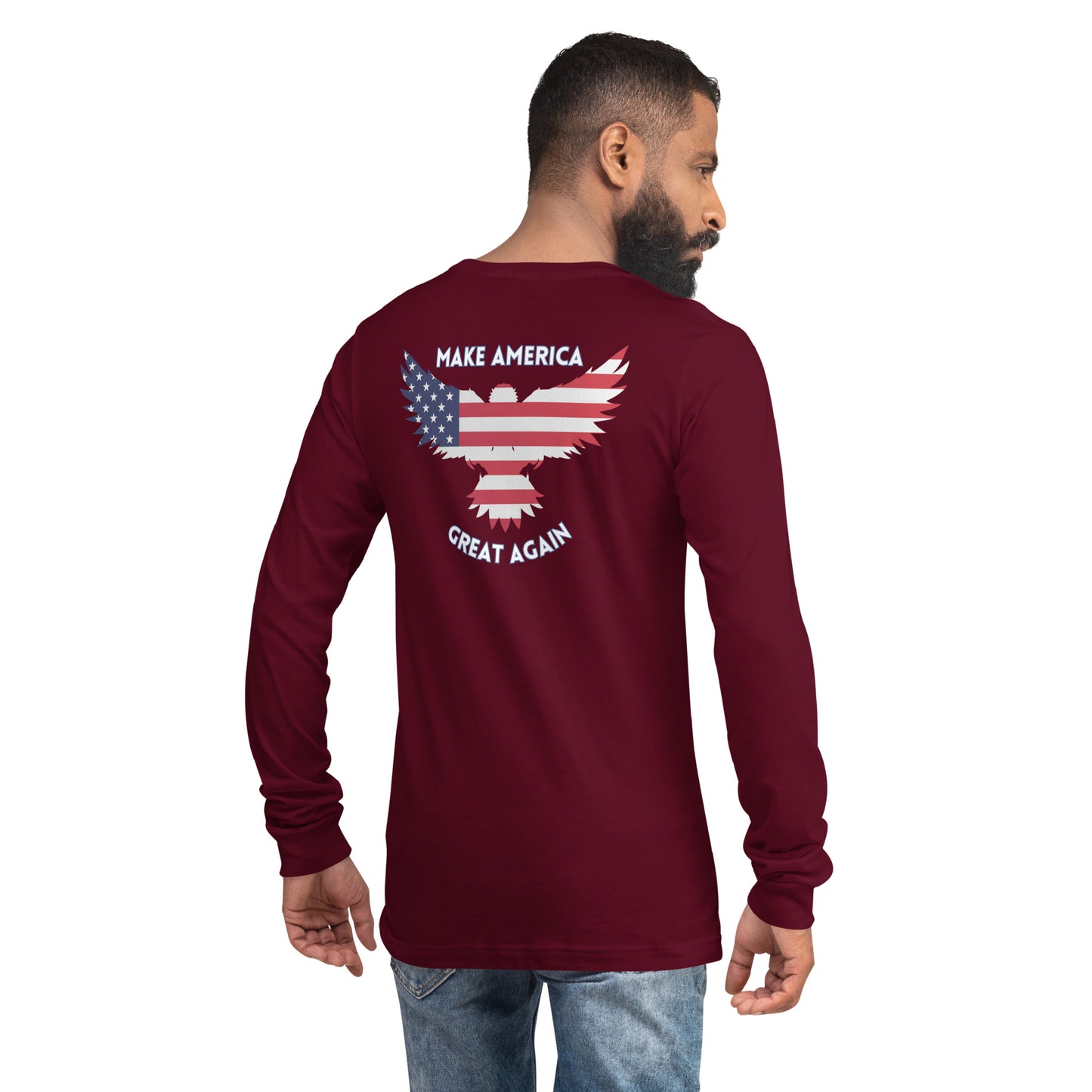 Unisex Eagle Long Sleeve Tee