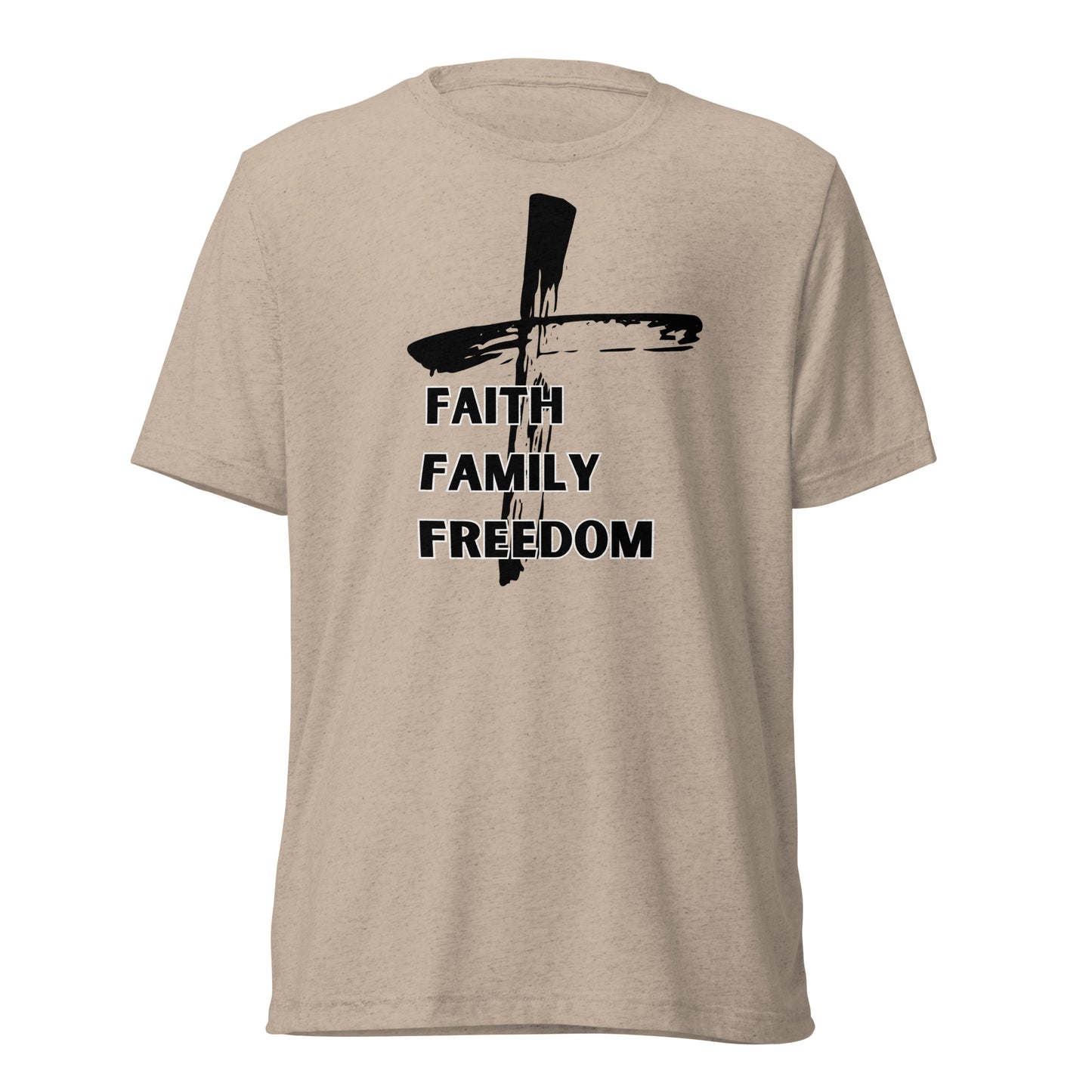 Unisex Faith, Family, Freedom Short Sleeve T-Shirt