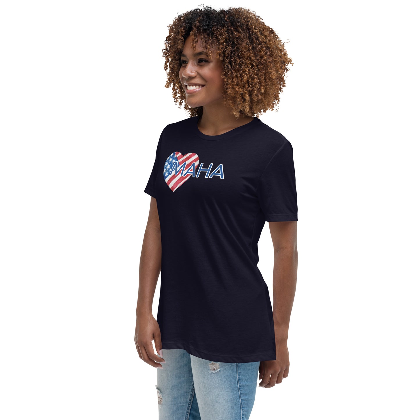 Women's Relaxed MAHA T-Shirt