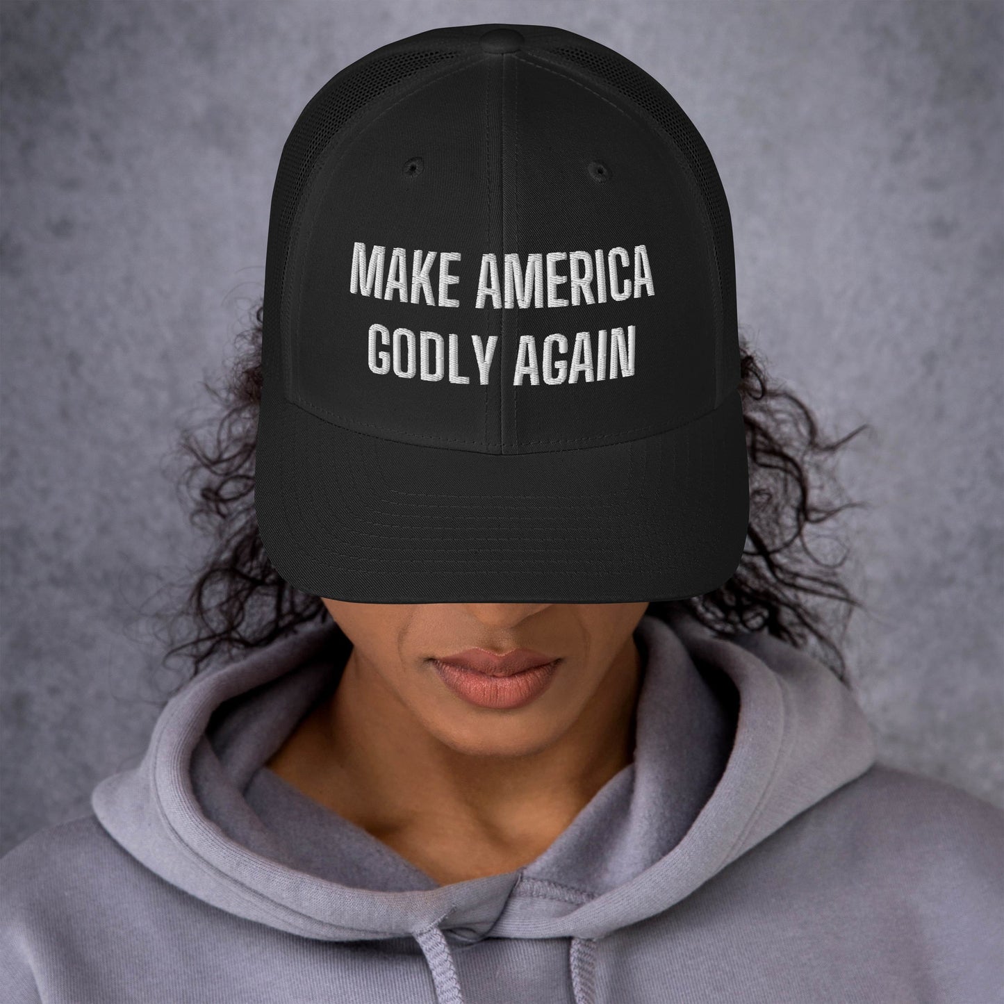 Make America Godly Again Trucker Cap