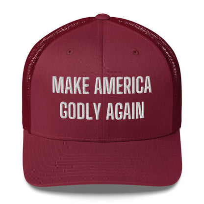 Make America Godly Again Trucker Cap