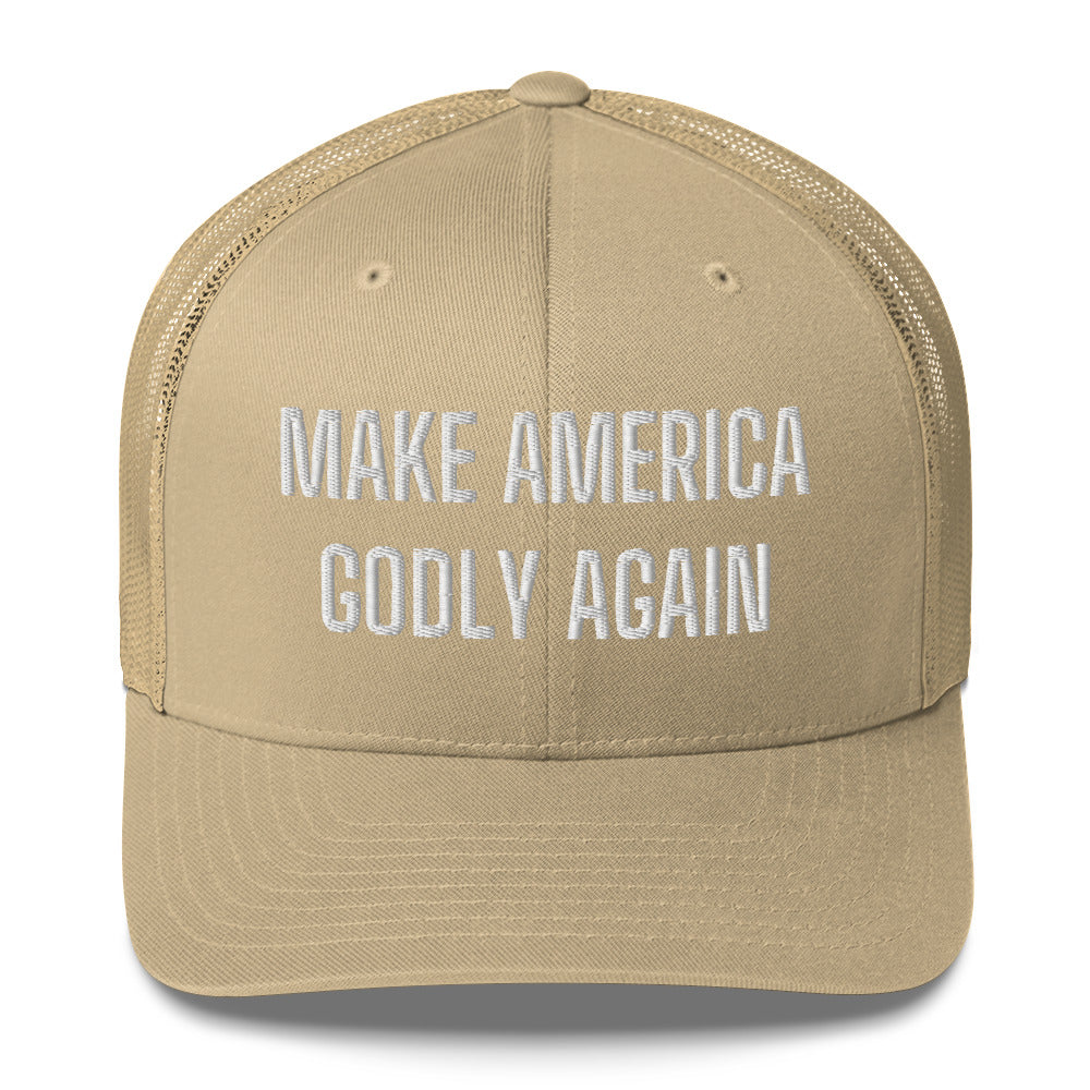 Make America Godly Again Trucker Cap