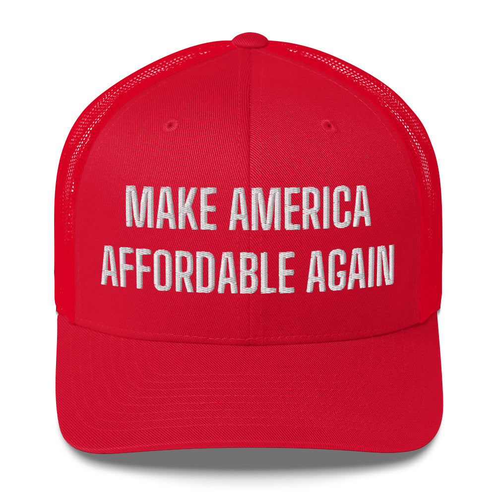 Make America Affordable Again Trucker Cap