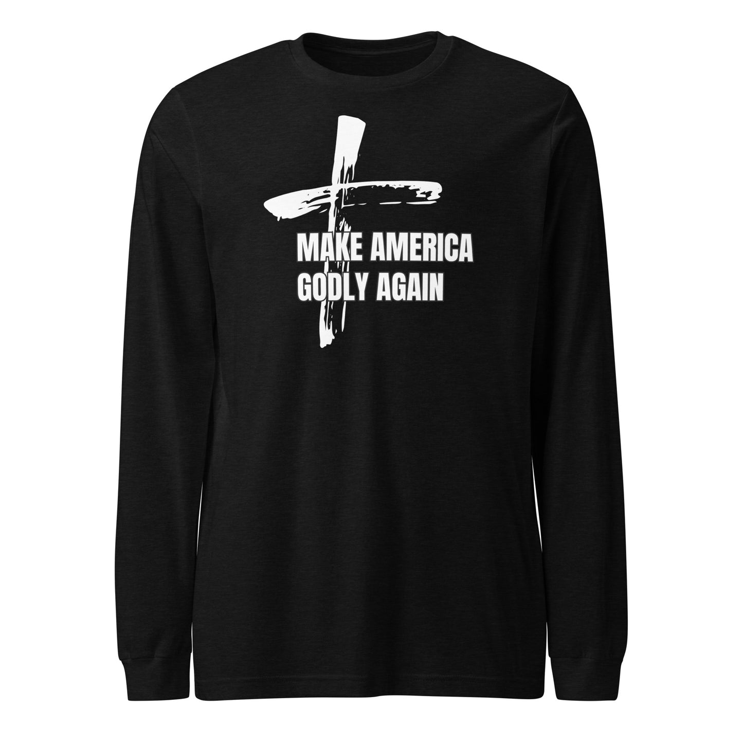 Unisex Make America Godly Again Long Sleeve Tee