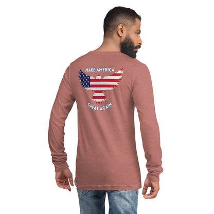 Unisex Eagle Long Sleeve Tee