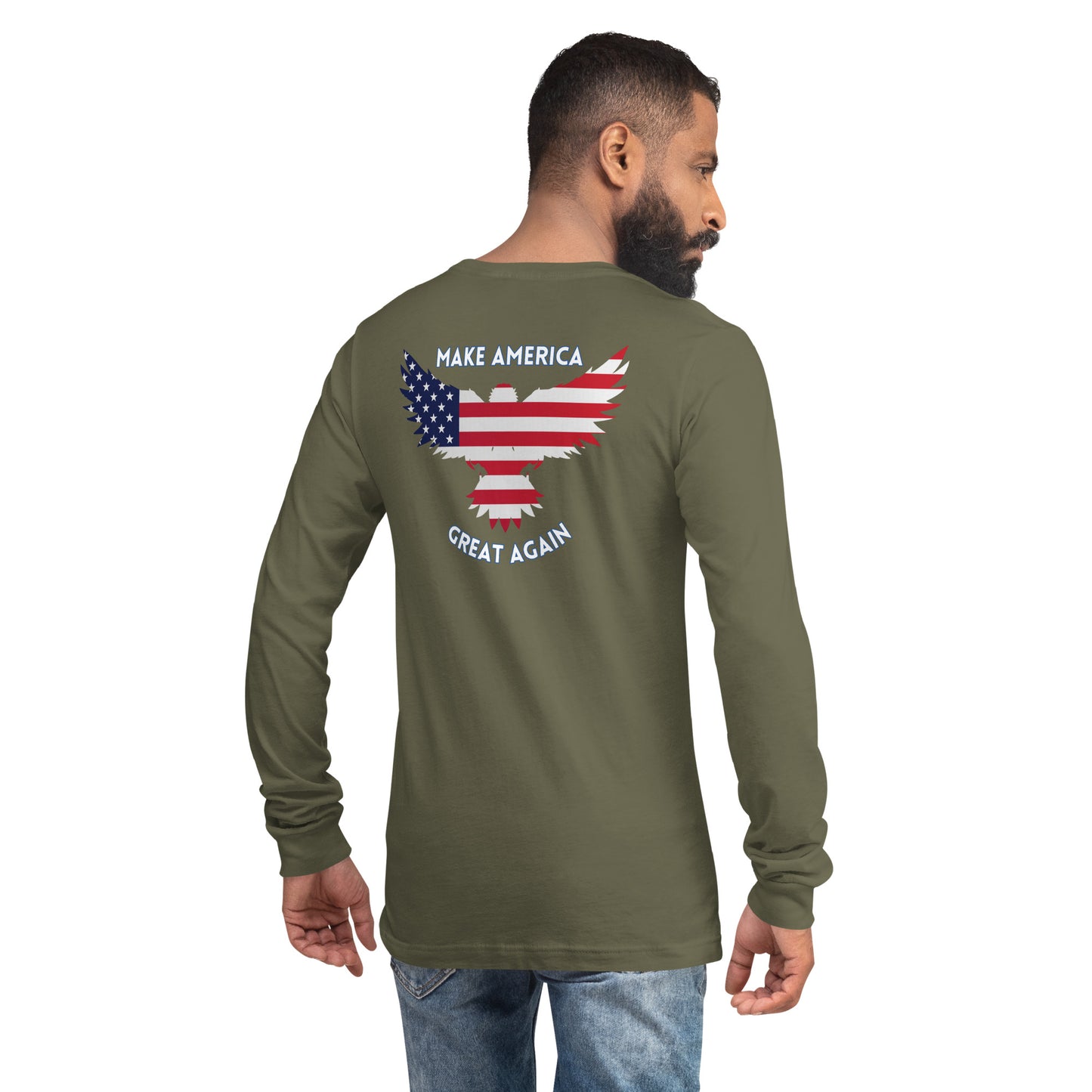 Unisex Eagle Long Sleeve Tee