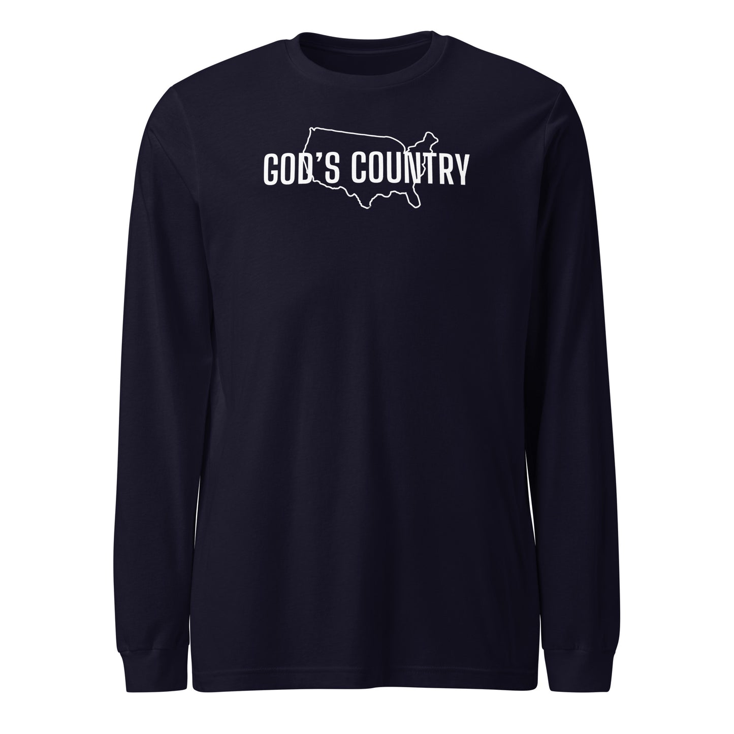 Unisex God's Country Long Sleeve T-Shirt