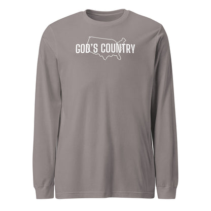 Unisex God's Country Long Sleeve T-Shirt