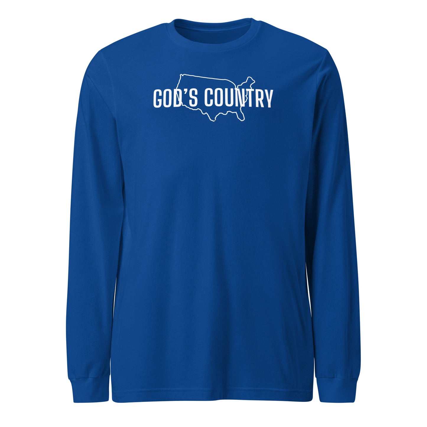 Unisex God's Country Long Sleeve T-Shirt