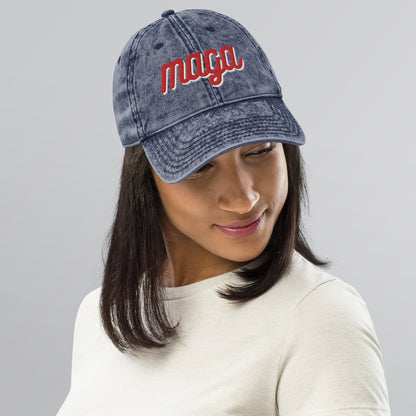 Maga Vintage Cotton Twill Cap