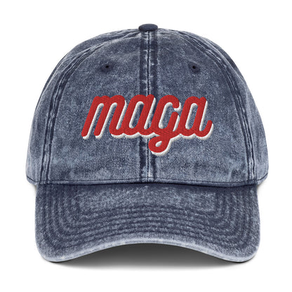 Maga Vintage Cotton Twill Cap