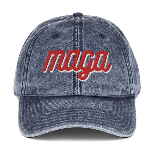 Maga Vintage Cotton Twill Cap