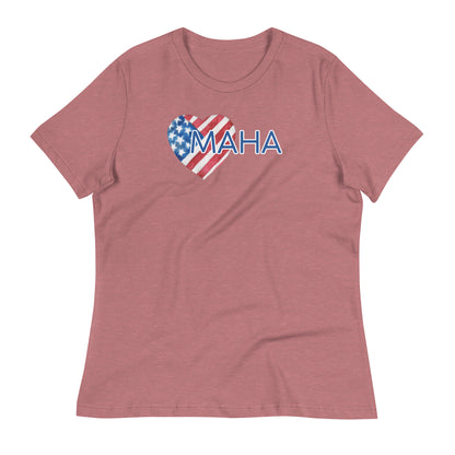 Women's Relaxed MAHA T-Shirt