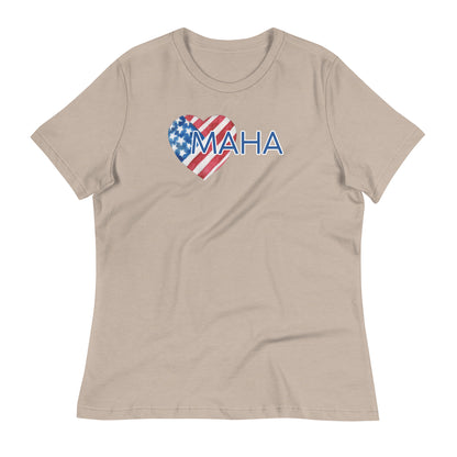 Women's Relaxed MAHA T-Shirt