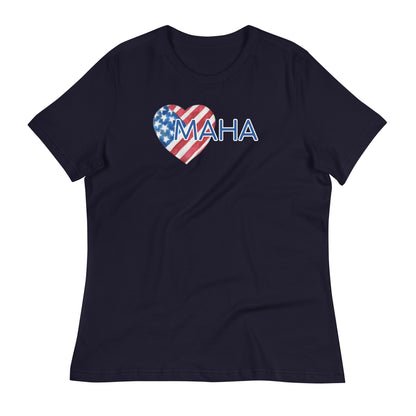 Women's Relaxed MAHA T-Shirt