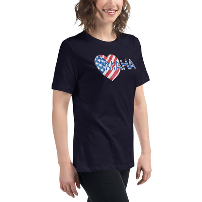 Women's Relaxed MAHA T-Shirt